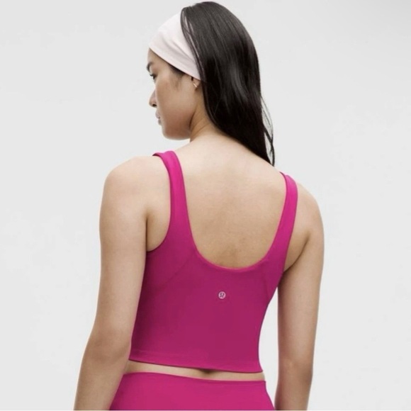 Lululemon Align Tank Top *Light Support, A/B Cup in Ripened Raspberry - Picture 9 of 9